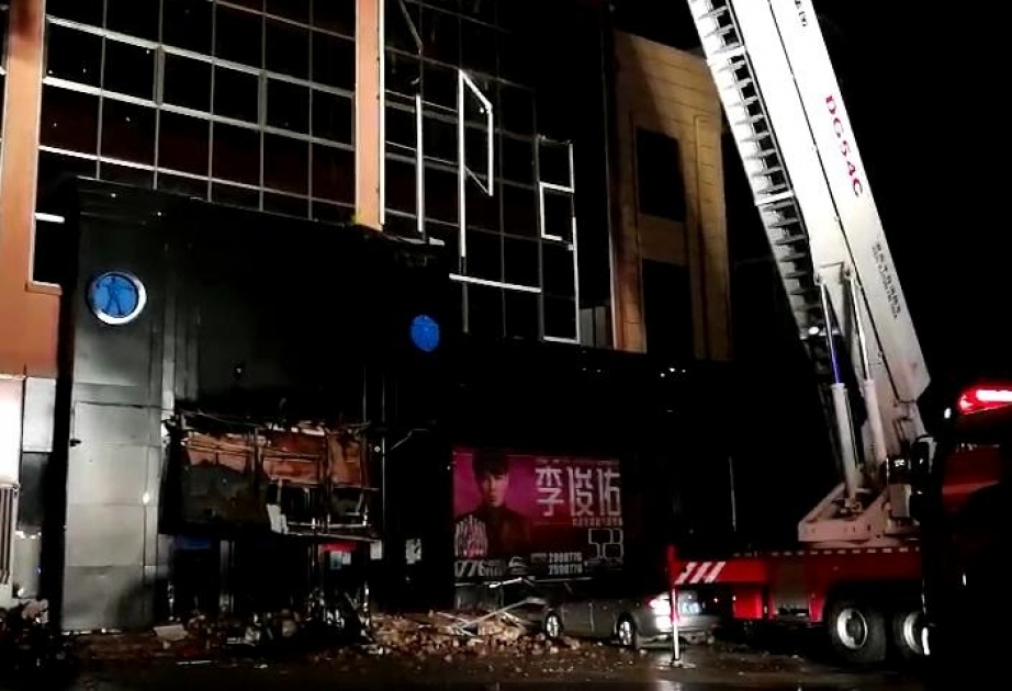 Çində gecə klubunun çökməsi nəticəsində 2 nəfər ölüb, 77 nəfər yaralanıb VİDEO