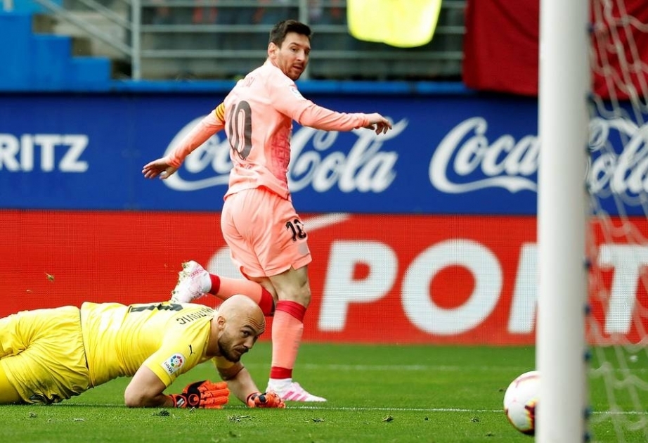 Lionel Messi İspaniya çempionatında 70 illik rekordu təkrarlayıb