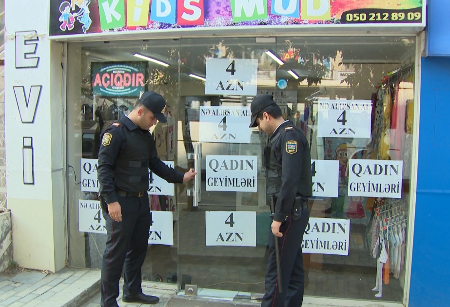 Bakıda mağazalardan oğurluq edən yeniyetmə saxlanılıb
