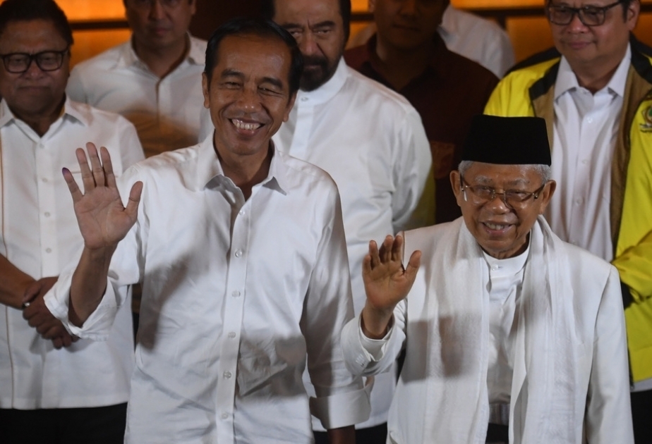Indonesia's Joko Widodo re-elected president as rival cries foul