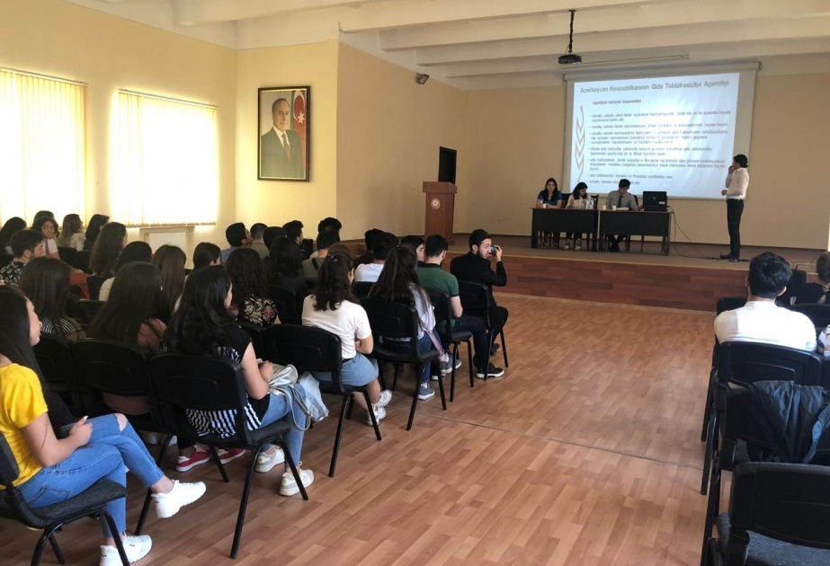 Turizm və Menecment Universitetində maarifləndirmə tədbiri: Qida təhlükəsizliyi