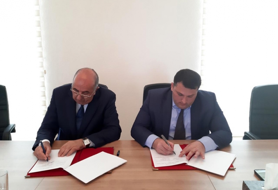 Neft-Kimya Prosesləri İnstitutu ilə Tərəvəzçilik İnstitutu arasında əməkdaşlıq müqaviləsi imzalanıb
