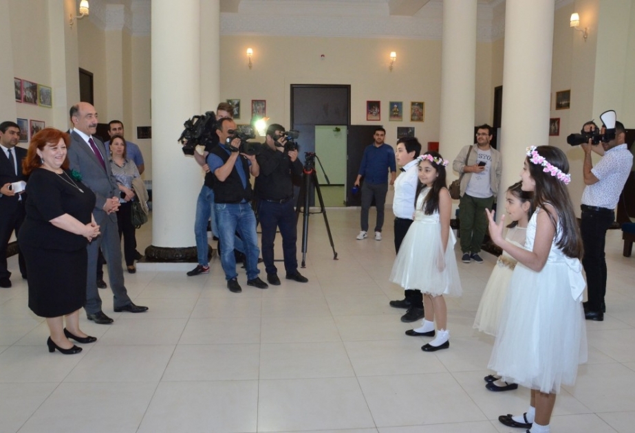 Dövlət Uşaq Filarmoniyasının təmir və yenidənqurma işlərindən sonra açılışı olub