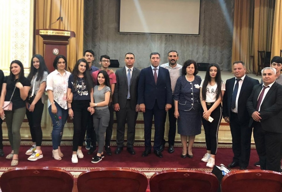 BDU-da tədbir: Laçınsız 27 il, biz o torpaqlara qayıdacağıq
