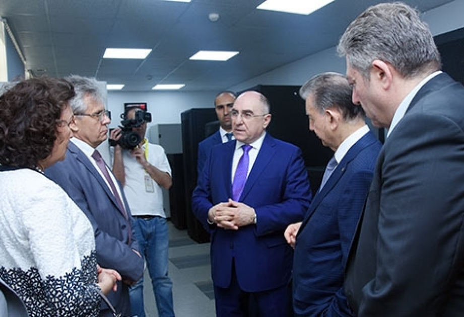Rusiya Elmlər Akademiyasının prezidenti İnformasiya Texnologiyaları İnstitutunda olub