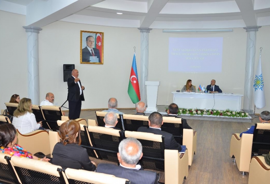 YAP Pirallahı rayon təşkilatının şura iclası keçirilib