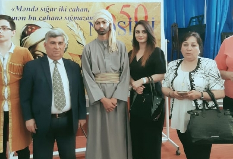 Elitar Gimnaziyada İmadəddin Nəsiminin 650 illik yubileyi qeyd olunub