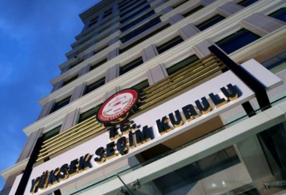 Türkiyənin Ali Seçki Komissiyası ölkədə keçirilmiş seçkilərə dair son qərarını açıqlayıb