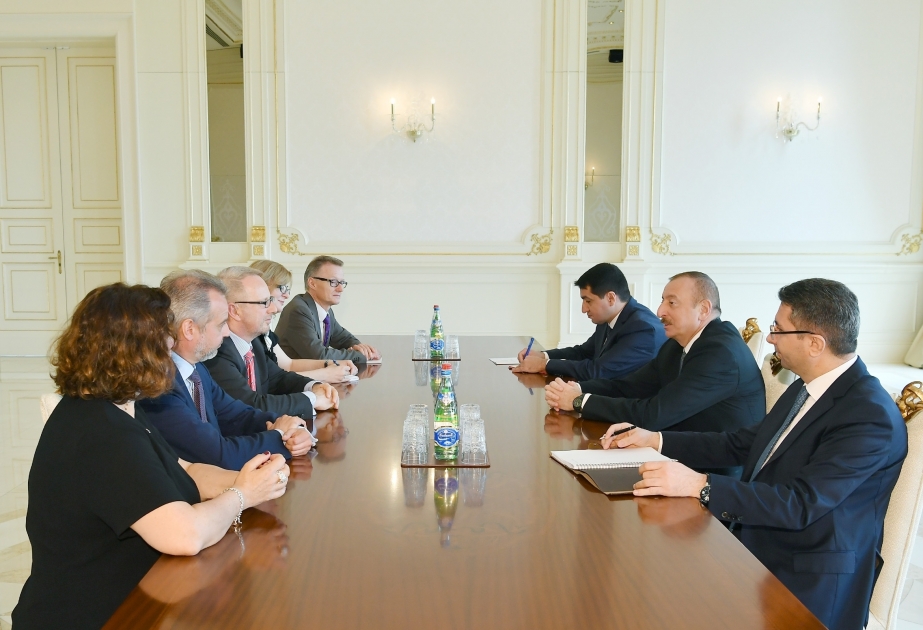 President Ilham Aliyev received German Bundestag delegation VIDEO
