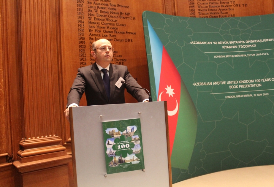 Londonda “Azərbaycan-Böyük Britaniya əməkdaşlığının 100 illiyi” kitabının təqdimat mərasimi keçirilib VİDEO
