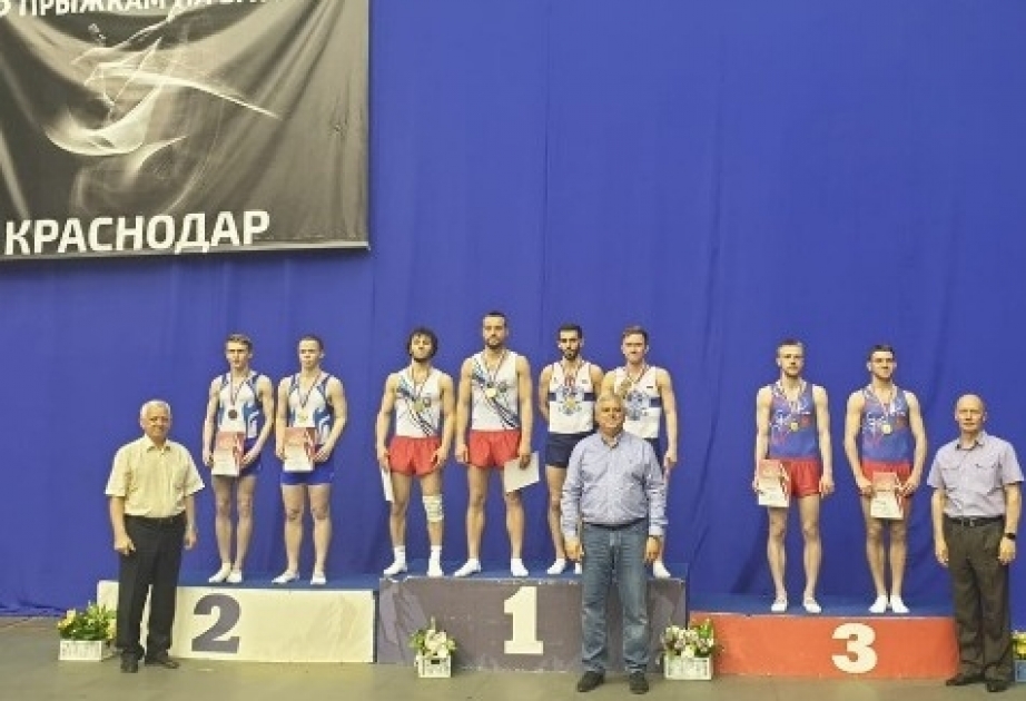 Azərbaycan batutçuları Rusiyada qızıl medal qazanıblar