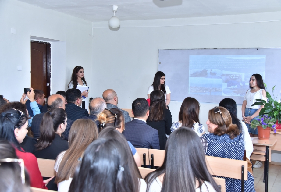 Sumqayıt Dövlət Universitetində ekoloqların peşə bayramı qeyd edilib