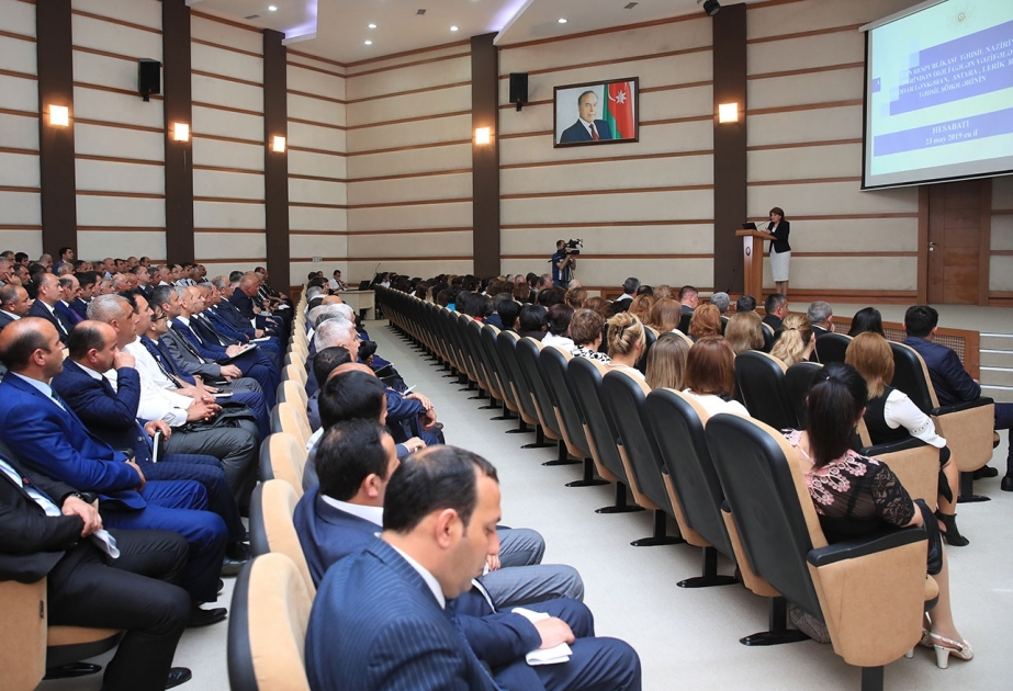 Lənkəran, Lerik və Astara təhsil şöbələri müdirlərinin hesabatları dinlənilib