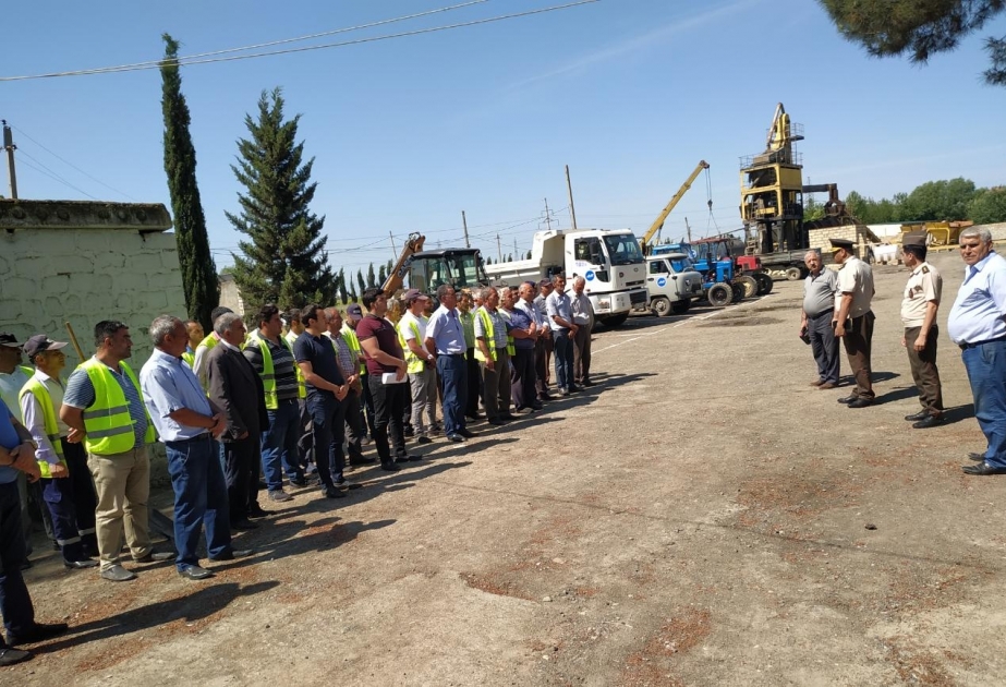 FHN-in Qarabağ Regional Mərkəzi mülki müdafiə məşqi keçirib