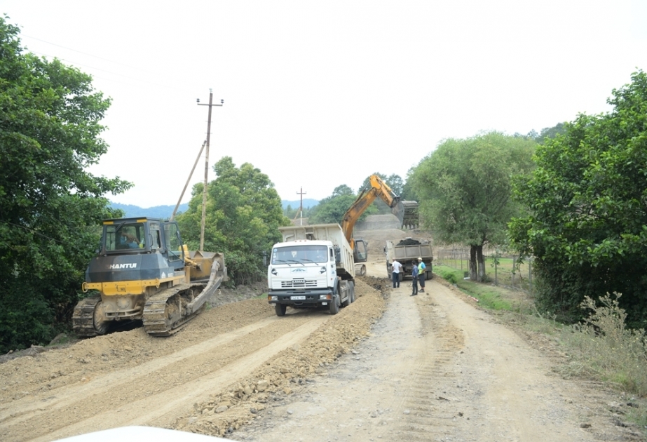 Lerikdə yol infrastrukturunun yenilənməsi istiqamətində irimiqyaslı layihələr həyata keçirilir