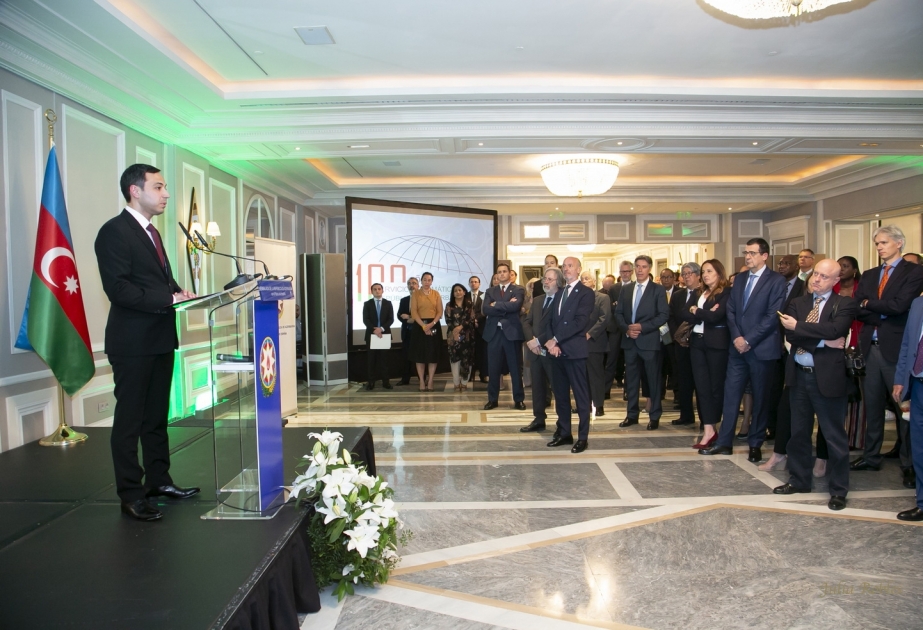 Respublika Günü və Azərbaycanın diplomatik xidmət orqanlarının 100 illik yubileyi münasibətilə Madriddə rəsmi qəbul keçirilib VİDEO