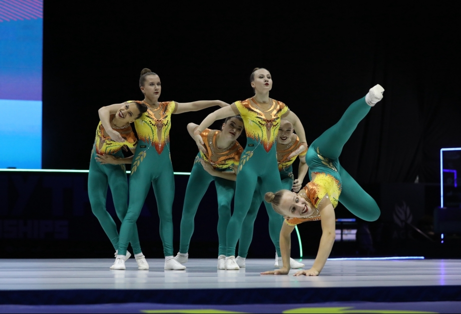 Bakıda aerobika gimnastikası üzrə Avropa çempionatı start götürüb