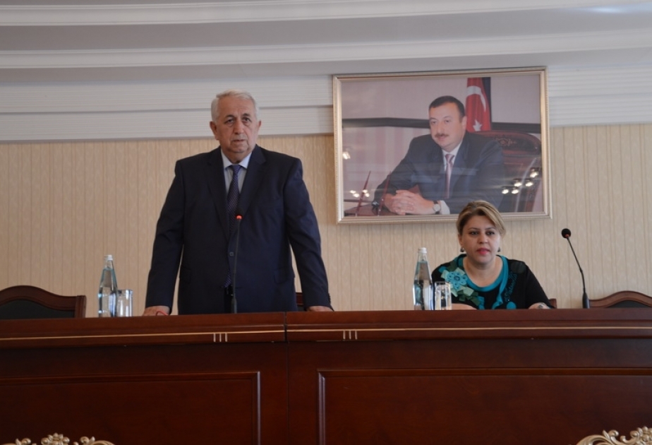 AMEA-nın Gəncə Bölməsində akademik Həmid Araslıya həsr edilmiş respublika elmi-praktik konfransı keçirilib