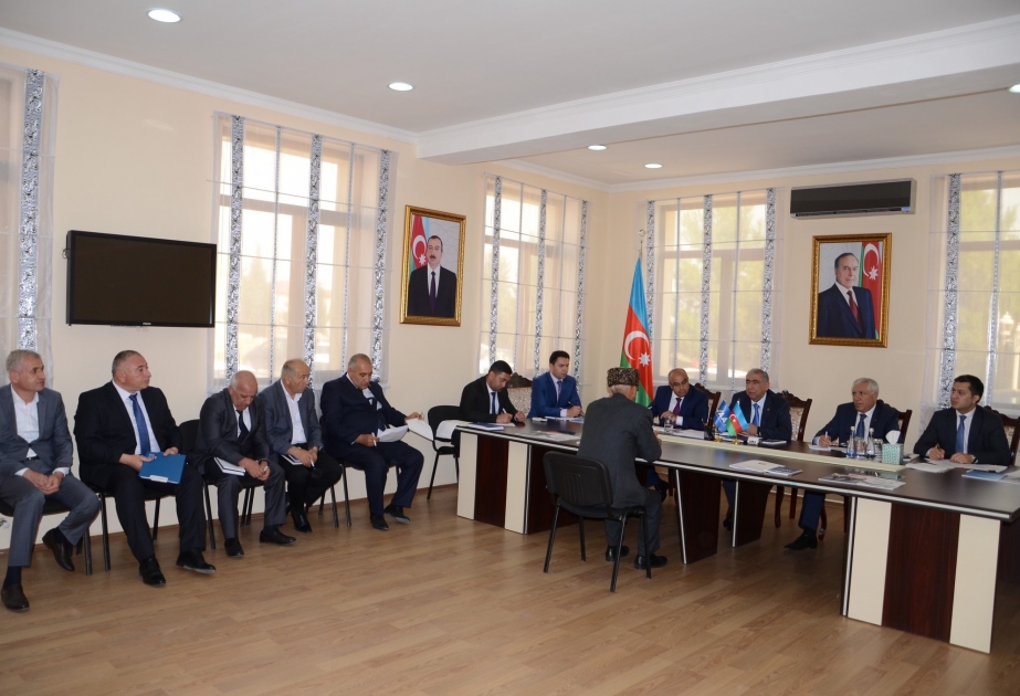 Azərbaycan Avtomobil Yolları Dövlət Agentliyinin rəhbərliyi Tərtər və Goranboyda vətəndaşları qəbul edib VİDEO