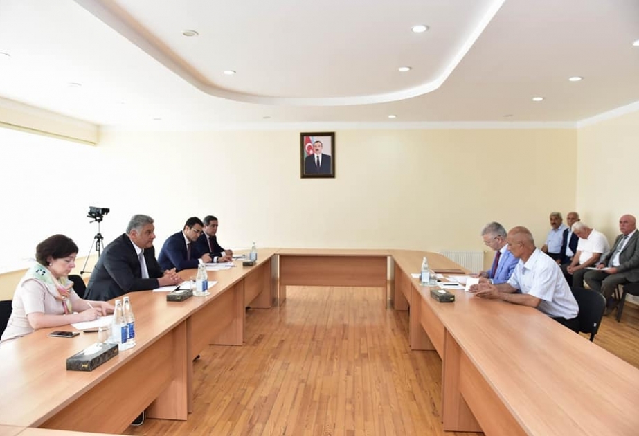 Gənclər və idman naziri Masallıda vətəndaşları qəbul edib