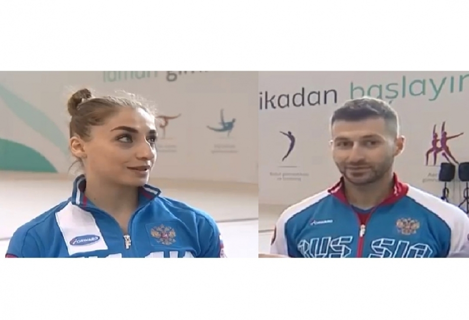 Gymnasts of Armenian origin: Baku is a beautiful city, people are very sociable and cheerful VIDEO