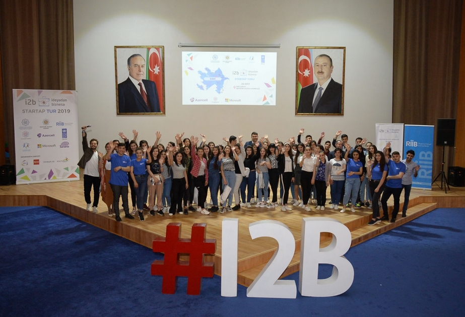В Шеки состоялся стартап-тур в рамках проекта «I2B – От идеи к бизнесу»