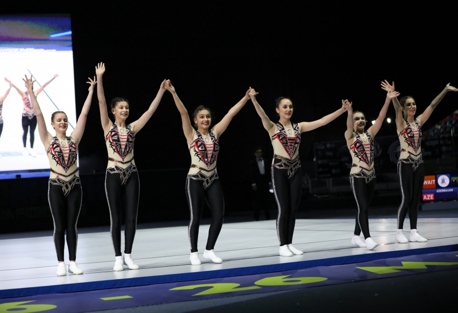 Junior Azerbaijani team reach final of European Championships in Aerobic Gymnastics