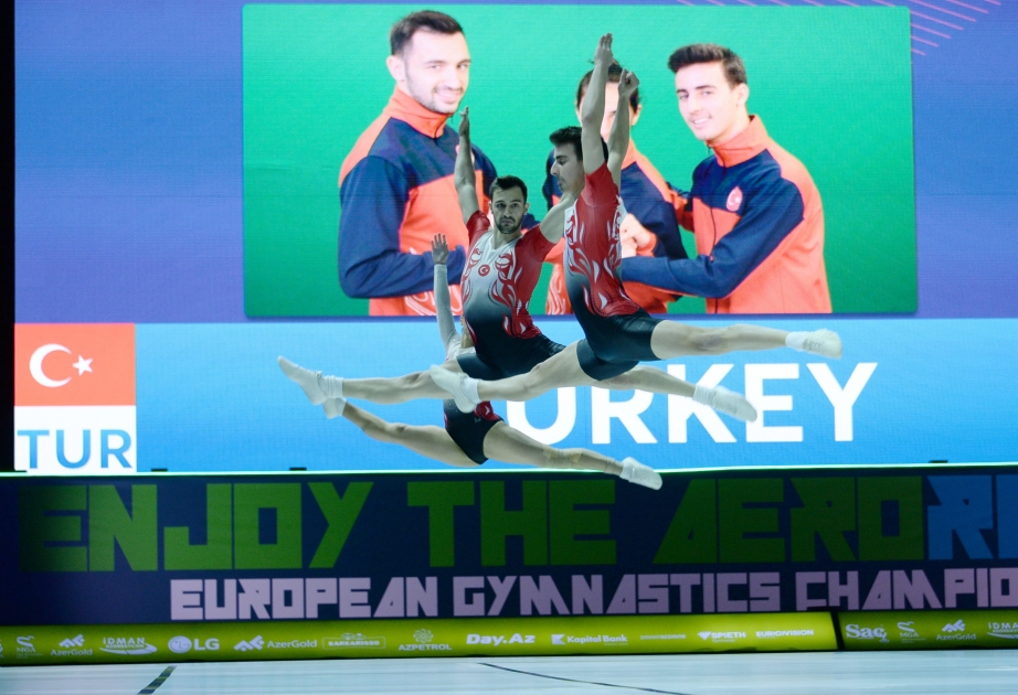 Azərbaycan komandası aerobika gimnastikası üzrə XI Avropa çempionatının finalına yüksəlib