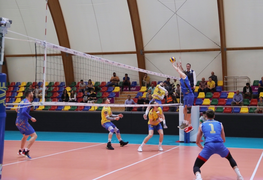 Kişi voleybolçulardan ibarət Azərbaycan millisi “Gümüş Avropa Liqası”nda ilk oyununu keçirib