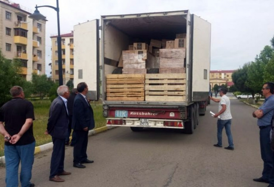 ASCO Ramazan bayramı ilə əlaqədar məcburi köçkün ailələrinə bayram sovqatı paylayıb