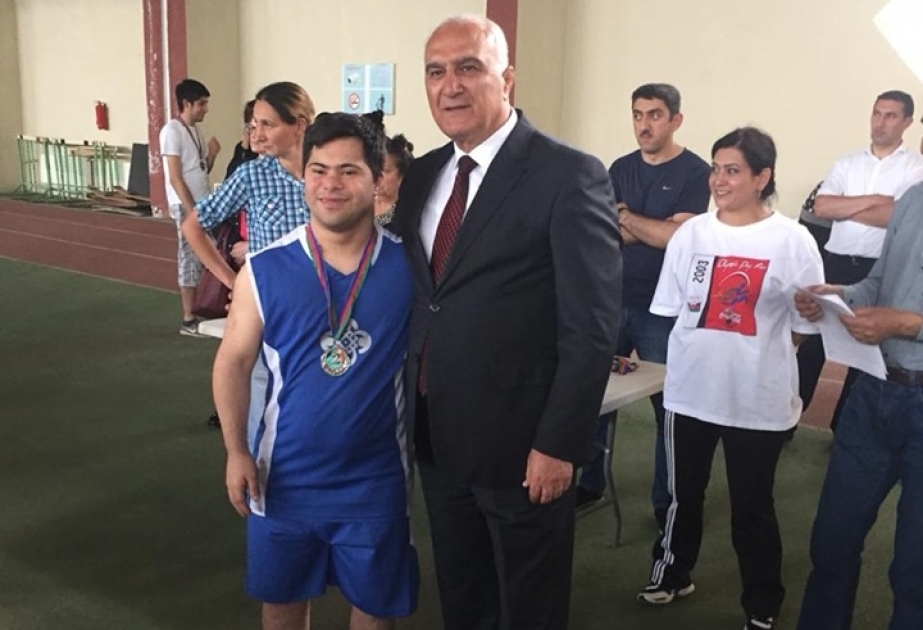 Xüsusi olimpiyaçılar arasında atletika üzrə respublika seçmə yarışlarına yekun vurulub