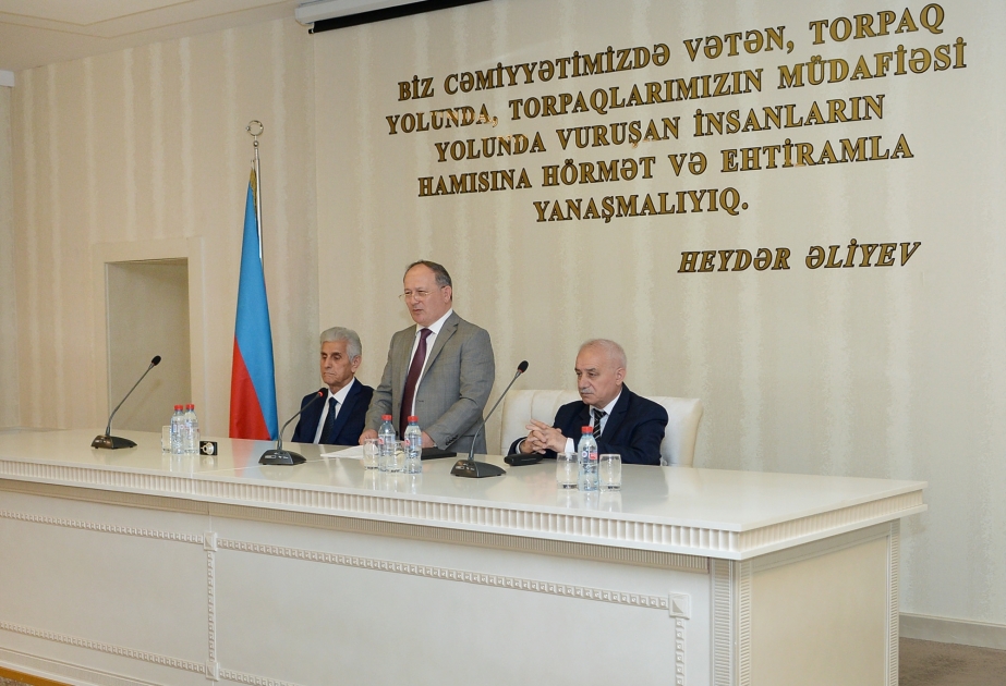 Respublika Veteranlar Təşkilatında Azərbaycan Xalq Cümhuriyyətinin 101 illiyi qeyd olunub