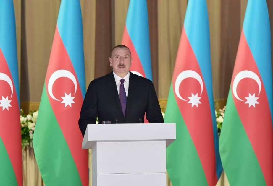 Prezident İlham Əliyev: Azərbaycan Xalq Cümhuriyyətinin yaradılması tarixi hadisə idi