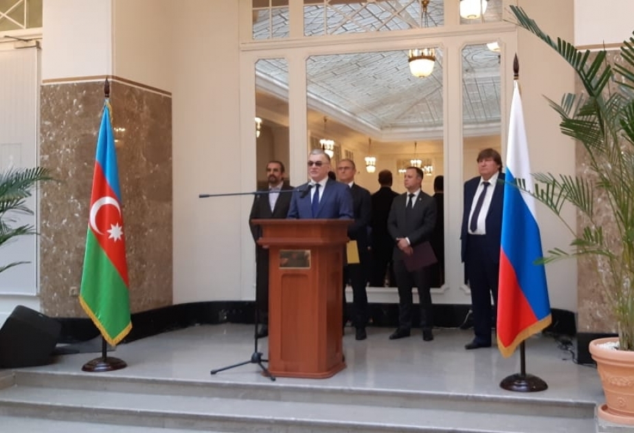 Sankt-Peterburqda Respublika Günü və Azərbaycan diplomatik xidmət orqanlarının 100 illik yubileyi qeyd olunub