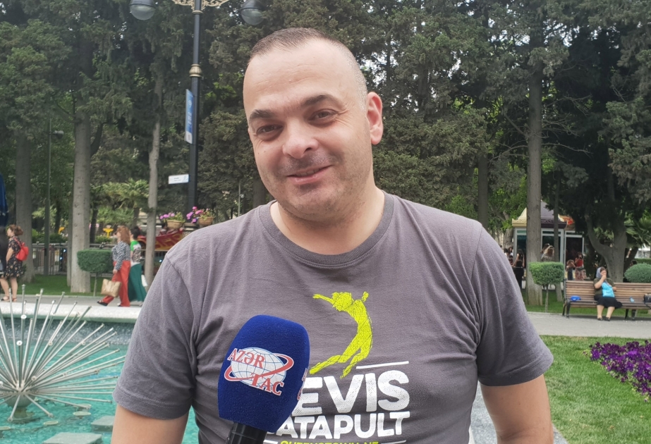 Australian football fan: I feel very comfortable in Baku