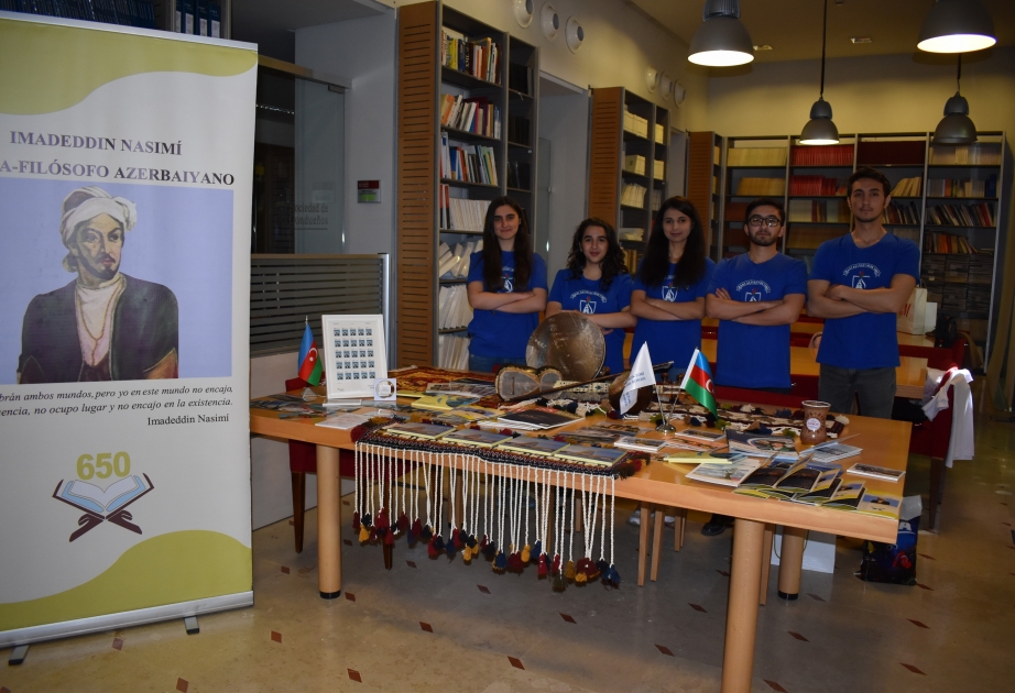 Azərbaycanlı tələbələr İspaniyada İmadəddin Nəsiminin 650 illik yubileyini qeyd ediblər