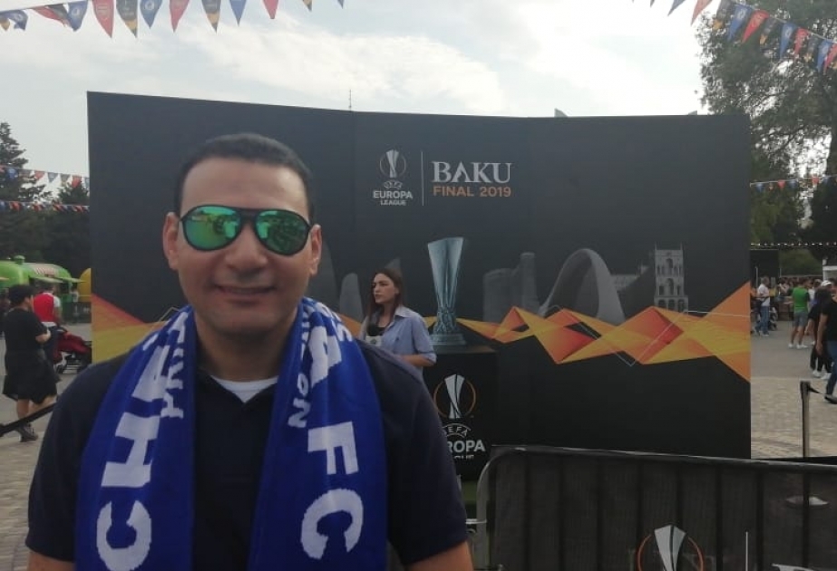 Egyptian football fan: Baku is a very modern and clean city