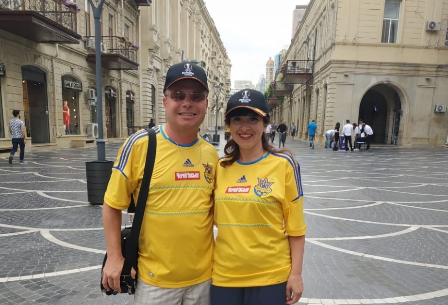Украинский турист: Хотя мы и болельщики футбола, но больше всего хотели посетить Азербайджан