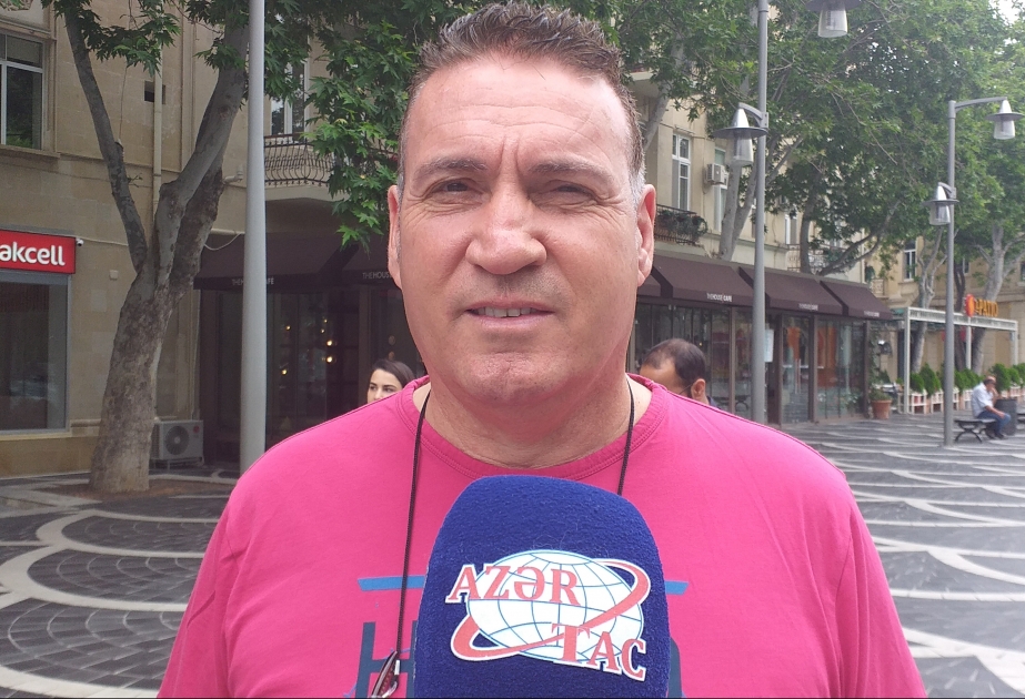 Kevin İnqram: Bakı dünyanın digər şəhərlərindən öz gözəlliyi ilə seçilir