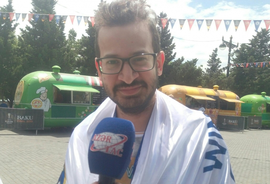 “Çelsi” klubunun azarkeşi: Ölkənizdə sabitlik və tolerantlıq hökm sürür