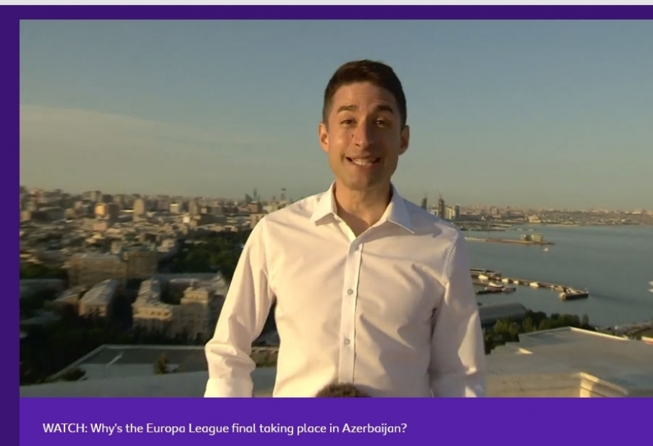 BBC-Sportreporter veröffentlicht Videoreportage über UEFA-Europa-League-Finale in Baku