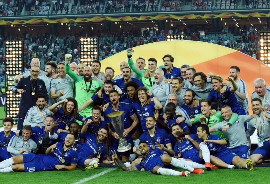 Chelsea beat Arsenal 4-1 to win Europa League VIDEO