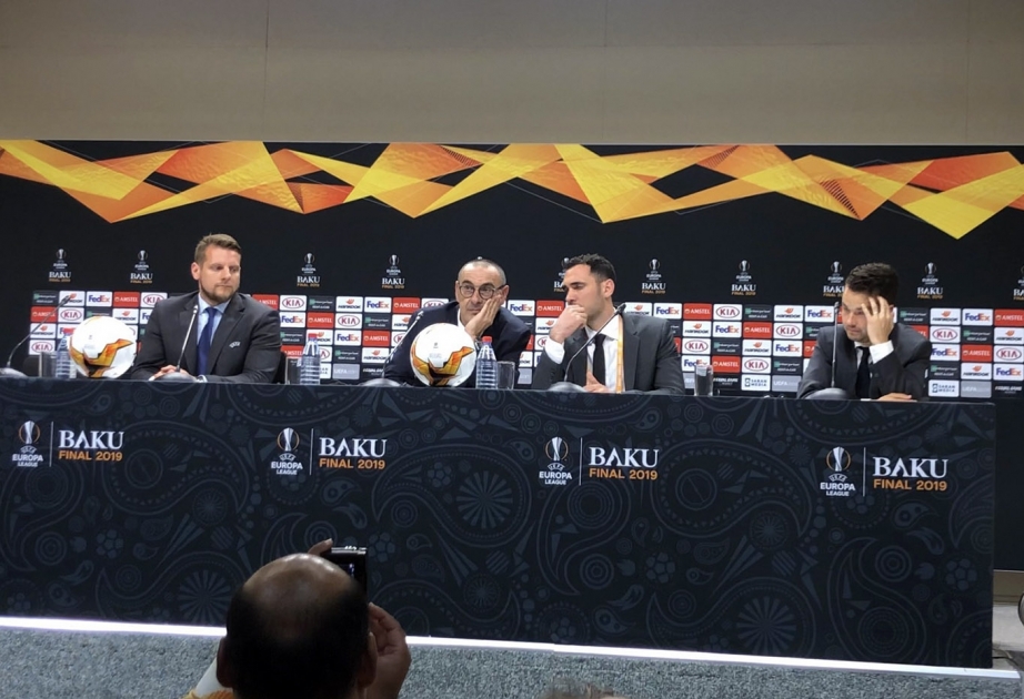 Маурицио Сарри: Мы были достойны победы в финале Лиги Европы ВИДЕО