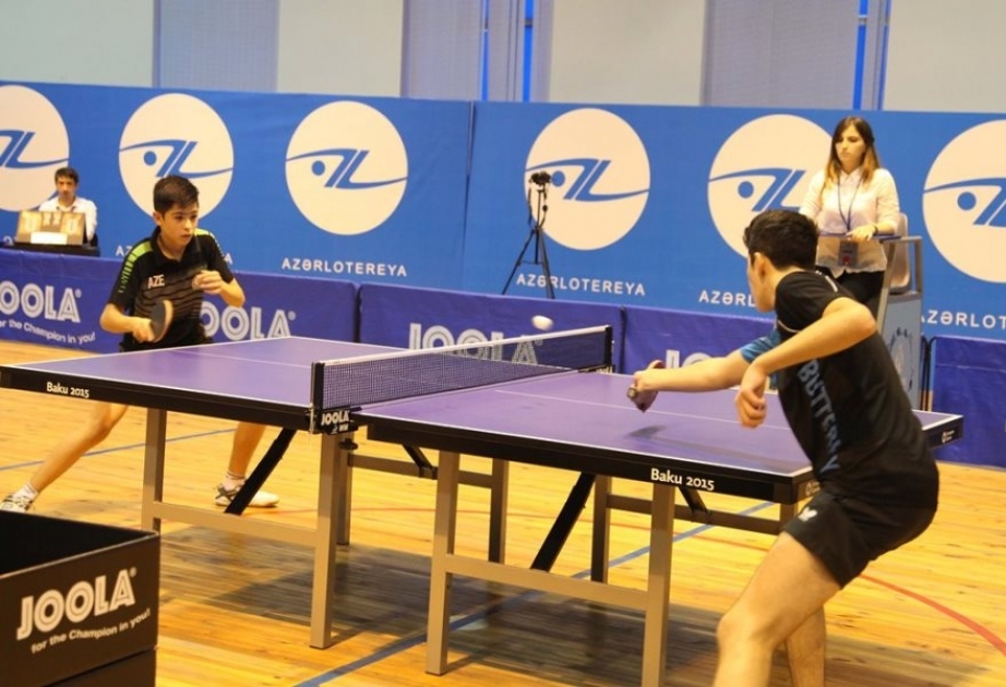 Stolüstü tennis üzrə “Olimpiya ümidləri” respublika turnirinin qalibləri müəyyənləşib