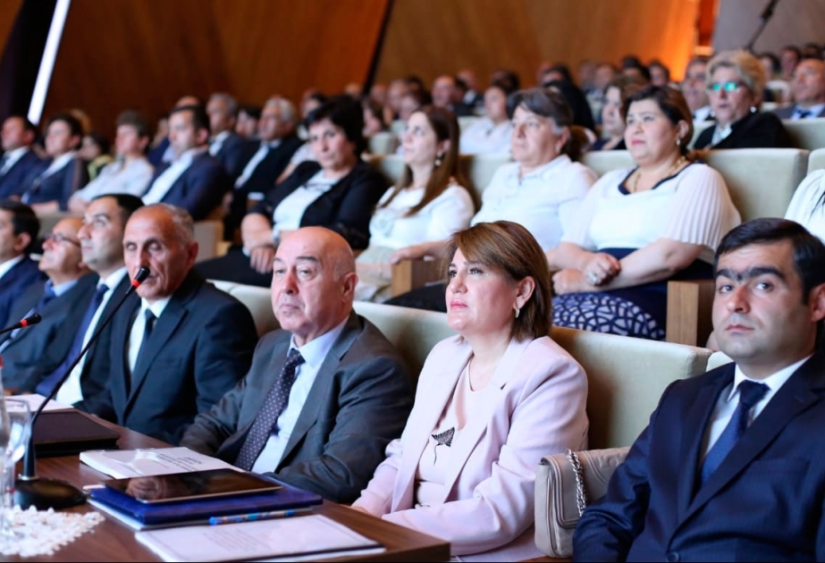 Şəmkir, Gədəbəy və Daşkəsən rayon təhsil işçiləri ilə görüş