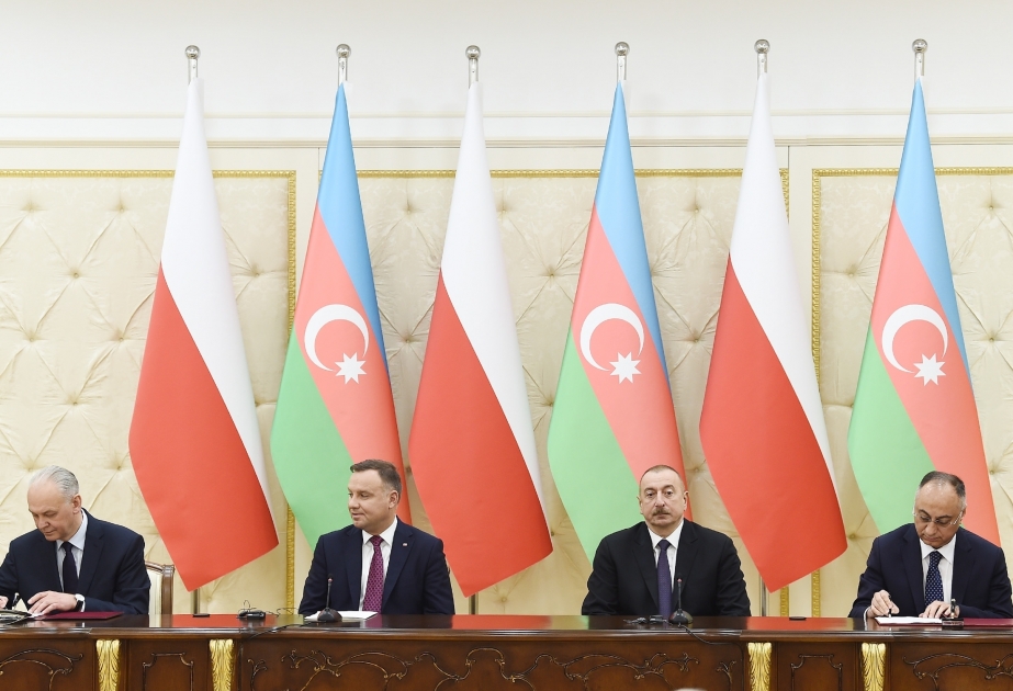 Azerbaijan, Poland signed bilateral documents VIDEO