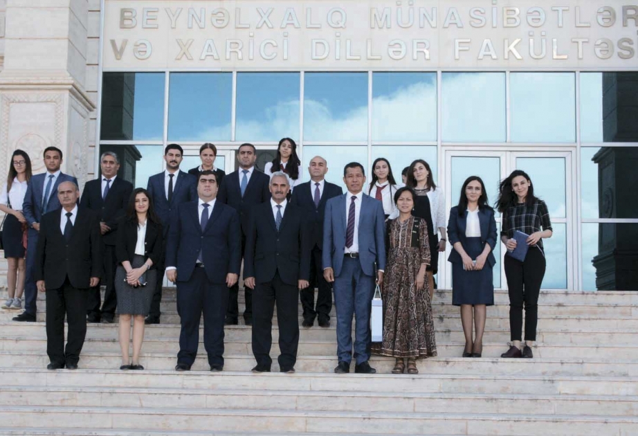 Hindistan səfiri Naxçıvan Dövlət Universitetində olub