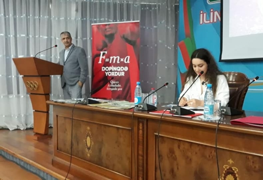 Antidopinq mövzusunda maarifləndirici seminar təşkil olunub