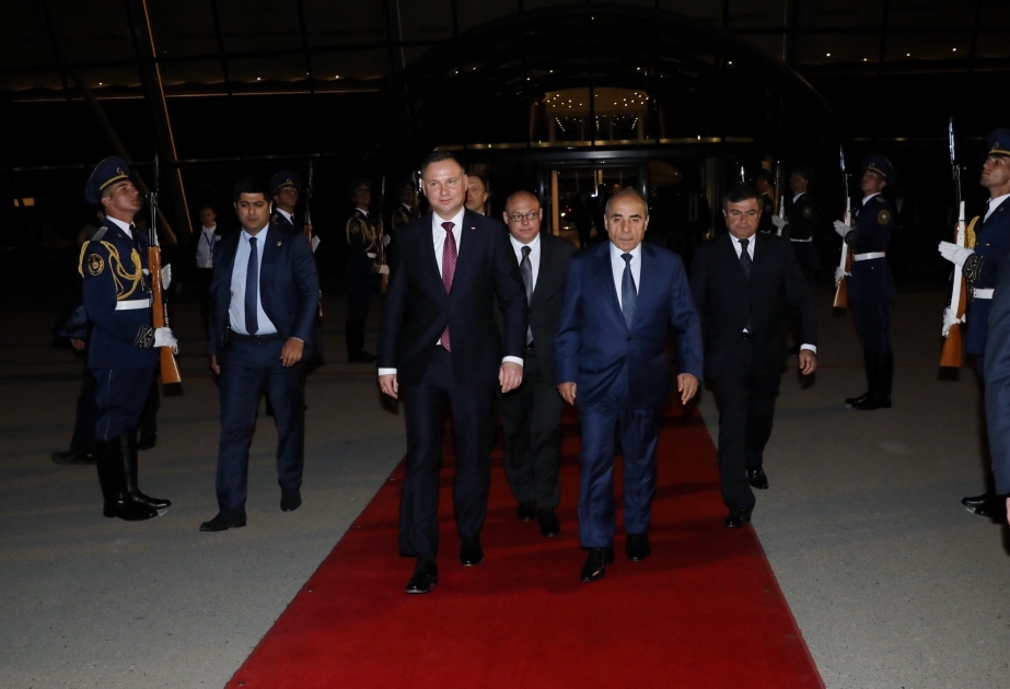 Polish President Andrzej Duda ends official visit to Azerbaijan