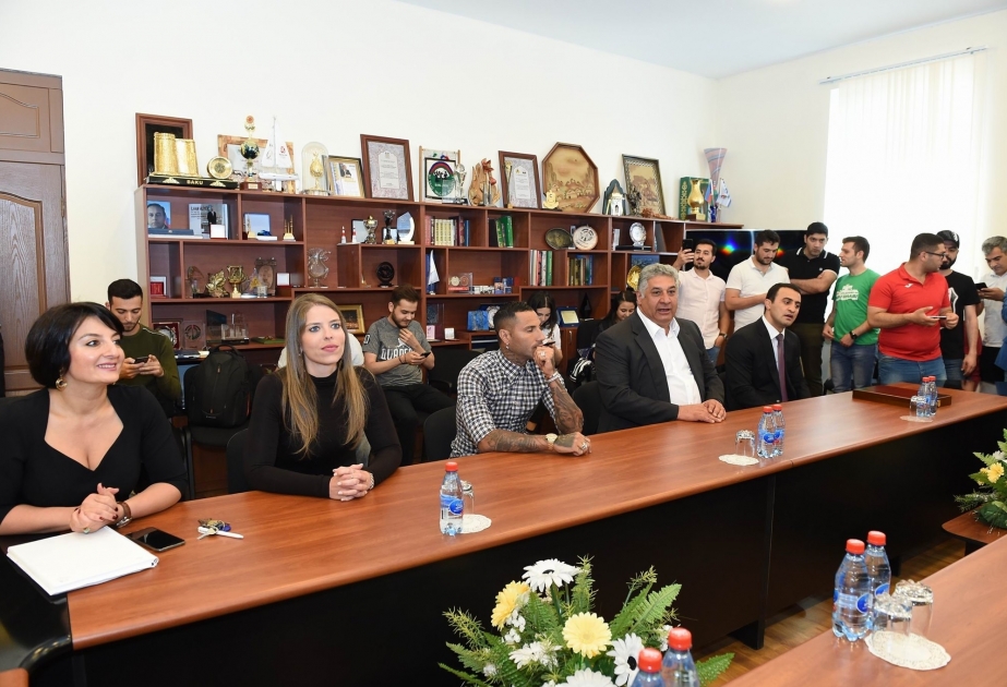 Treffen mit Ricardo Quaresma im Jugend- und Sportministerium
